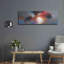 «August dawn» par Eelco Maan, art mural en métal, 48 po x 16 po