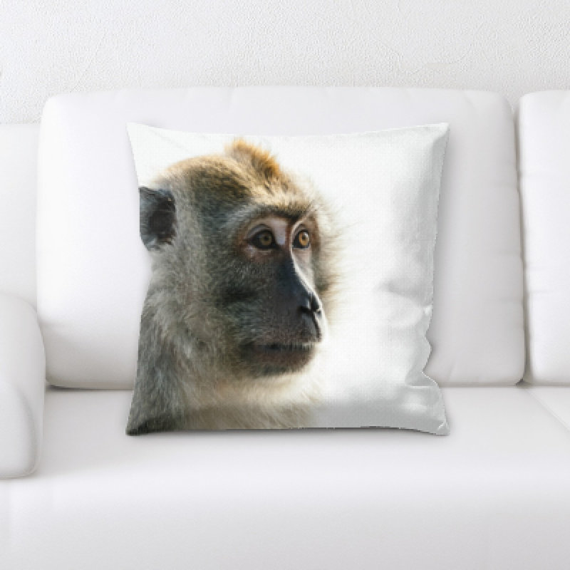 Microsuede Throw Pillow