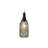 12.5'' Metal Black Battery Powered Decorative Pendant Lamp
