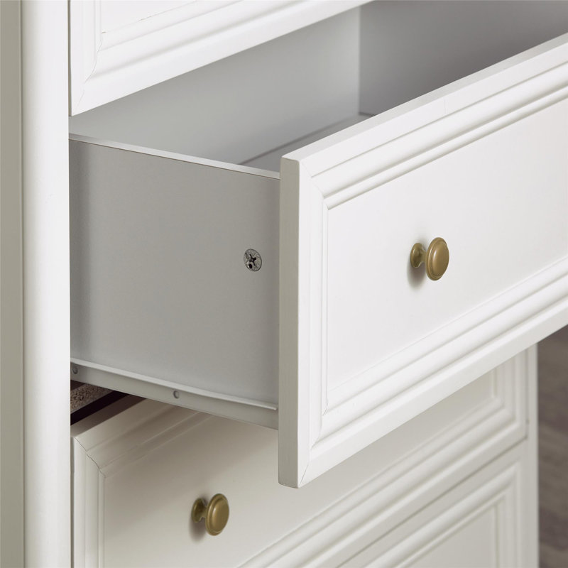 Ryker 1 Drawer Nightstand, Cream