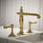 Artifacts Widespread Bathroom Faucet with Drain Assembly-90937830
