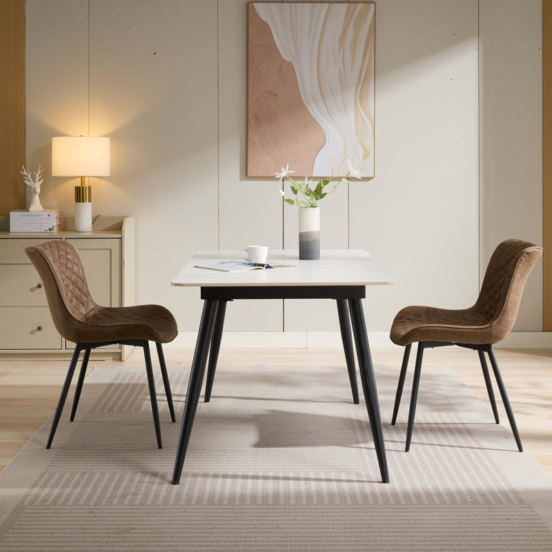 Side Chair, Brown, Brown