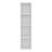 Cale Wall Cabinet, 4 Shelves, White