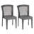 FARLEY STACKING SIDECHAIR,Set Of 2,KD,GREY