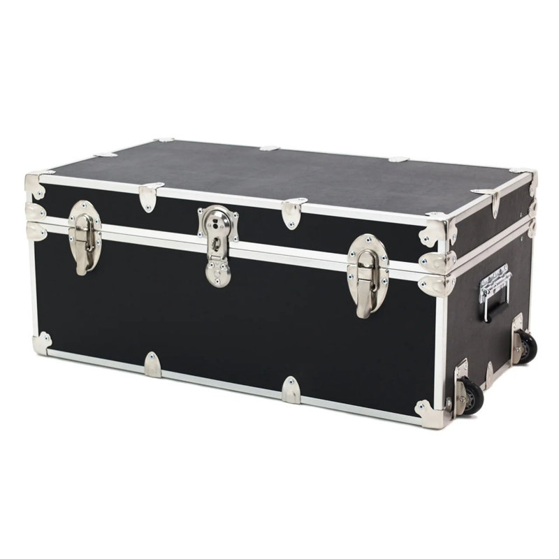 Grand coffre de rangement Essential, Noir