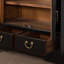 Armoire de rangement pour chaussures en bois massif 16 paires