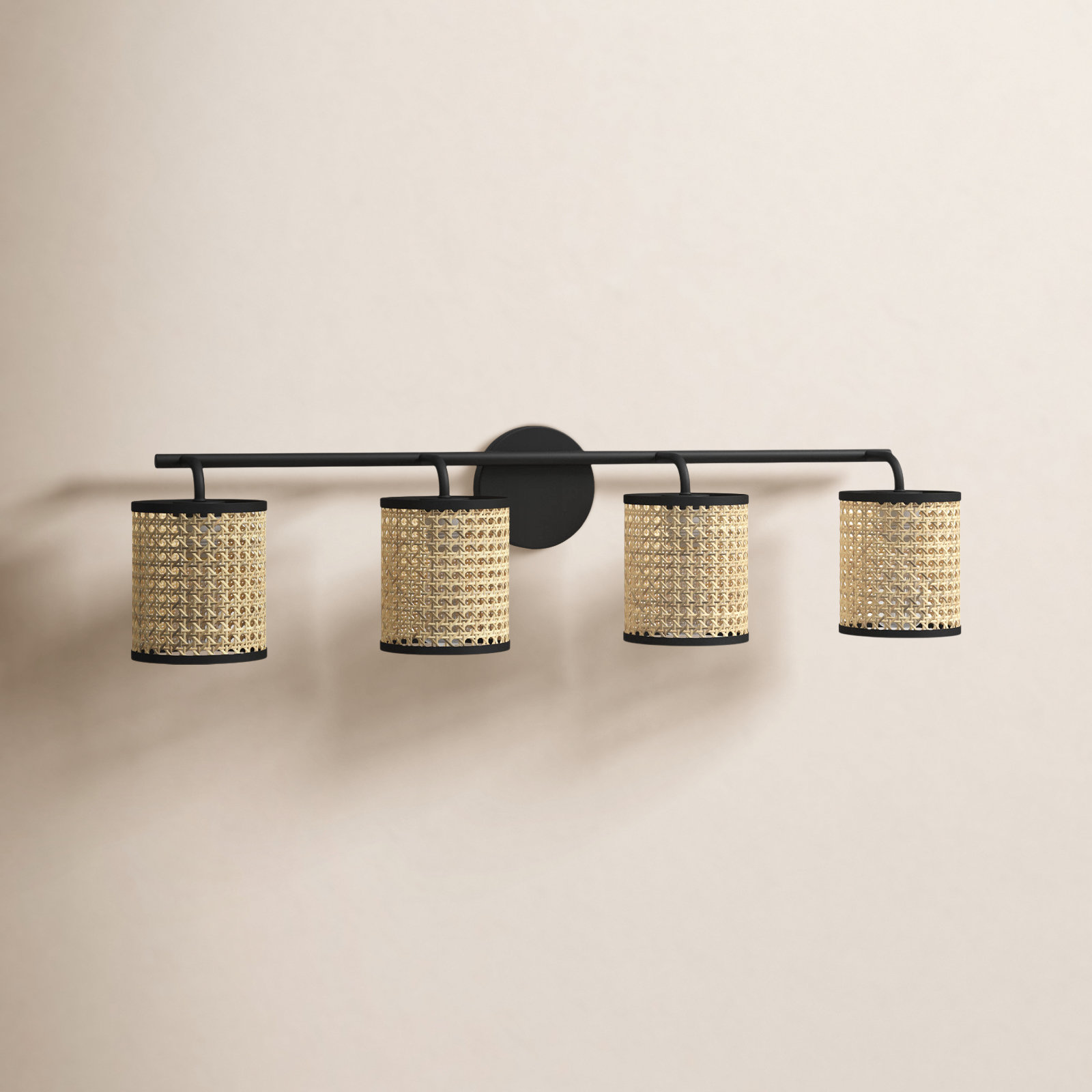 Drax 4 Light Dimmable Vanity Light