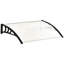 Outsunny Front Door Canopy Outdoor Awning UV Resistant 120 x 75cm-1319426267
