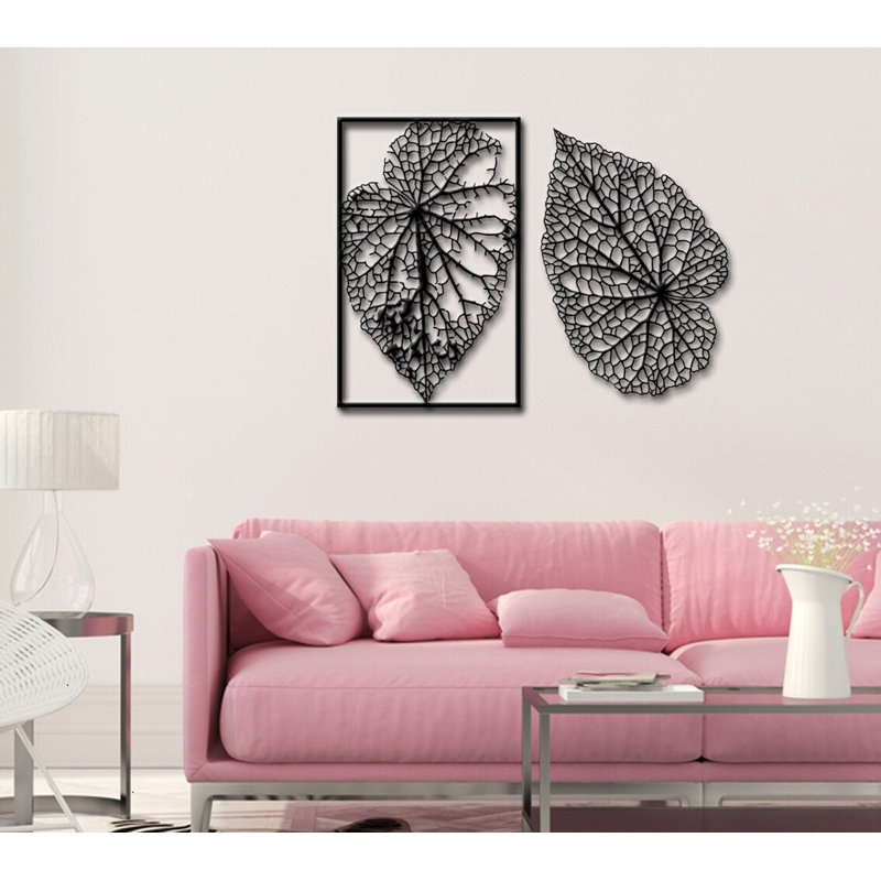 Handmade Traditional Trees And Nature Wall Decor on Metal