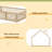 Wood Full Size House Platform Bed With Guardrail-2087236696