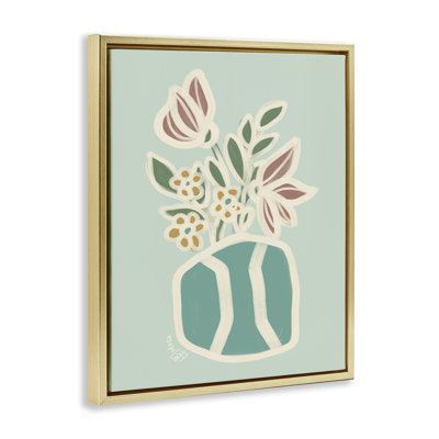 Cadre flottant Erin Flower Bouquet, design par Beki Marquardt