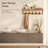 Mekhiya Bracket Shelf with 5 Hooks for Living Room, Hallway, Foyer Decor-1352471085