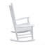Chaise berçante en bois-374367989