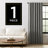 Eclipse Duke Linen Curtain Absolute Zero Blackout Curtain, 50 Inch x 63 Inch, Thermal Curtain, Insulated, Blackout Curtain for Bedroom or Living Room Curtain, 1 Panel, Natural-125359616-125359613