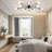 Lorise 10 - Light Dimmable Sputnik Sphere Chandelier-527839415