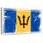 Borges Splattered Barbados Flag-109399162