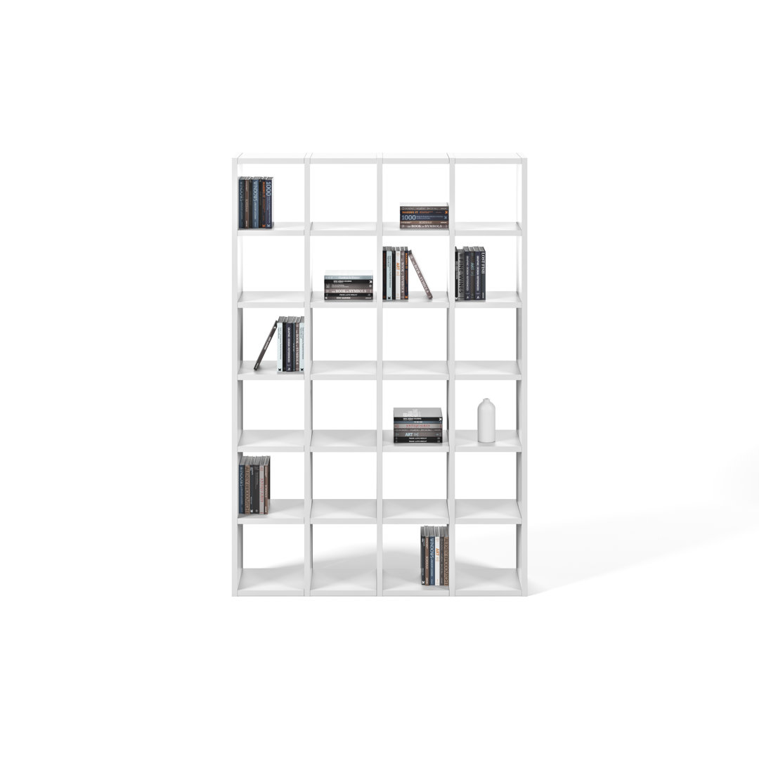 Patrick 224cm H x 150.8cm W Cube Bookcase