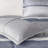 Navy Queen Comforter 7 Piece - Luxury Polished Sleep