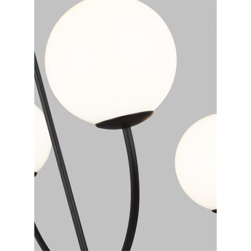 Galassia 4 - Light Chandelier, Midnight Black
