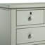 4-Drawer Storage Nightstand - Antique Grey-1239989041