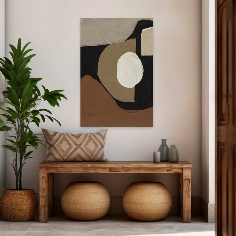 Art contemporain contemporain abstrait, H 48 po x l 32 po