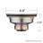 Basket Strainer Grid Kitchen Sink Drain-69581529