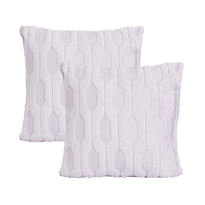 Tatami Embroidery Square Throw Pillow Covers
