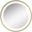 Torven Metal Round Mirror