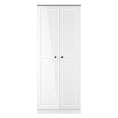 Aquamarine 2 Door Manufactured Wood Wardrobe