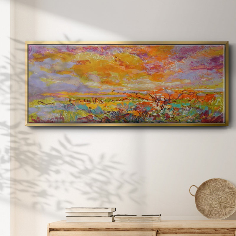 Radiance souvenir - toile encadrée, H 20 po x l 50 po
