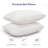 Kaidence Down Alternative Medium Cooling Pillow