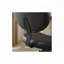 Chaise de bureau avec support lombaire et tabouret réglable,