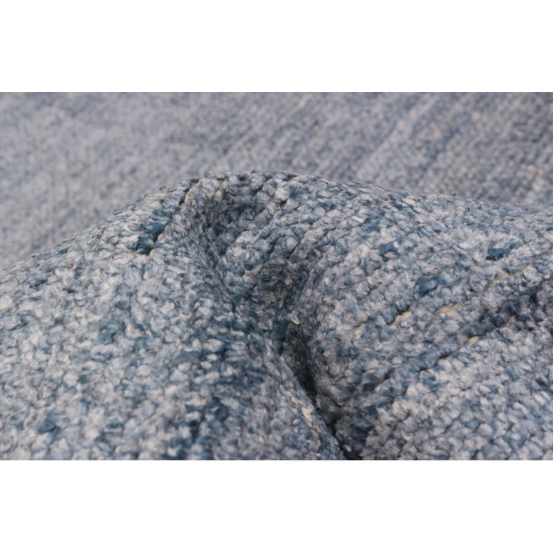 Tapis bleu ardoise Loreto 6 pi 5 po x 6 pi 7 po