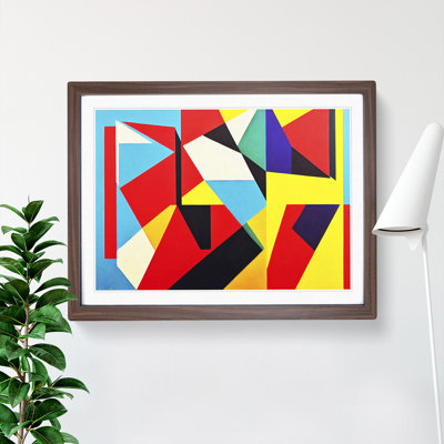 XH1022-8715X Surprising Abstract Art 1 Piece Single Picture Frame Wall Art