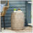 Outdoor Lightweight Concrete Side Table,
