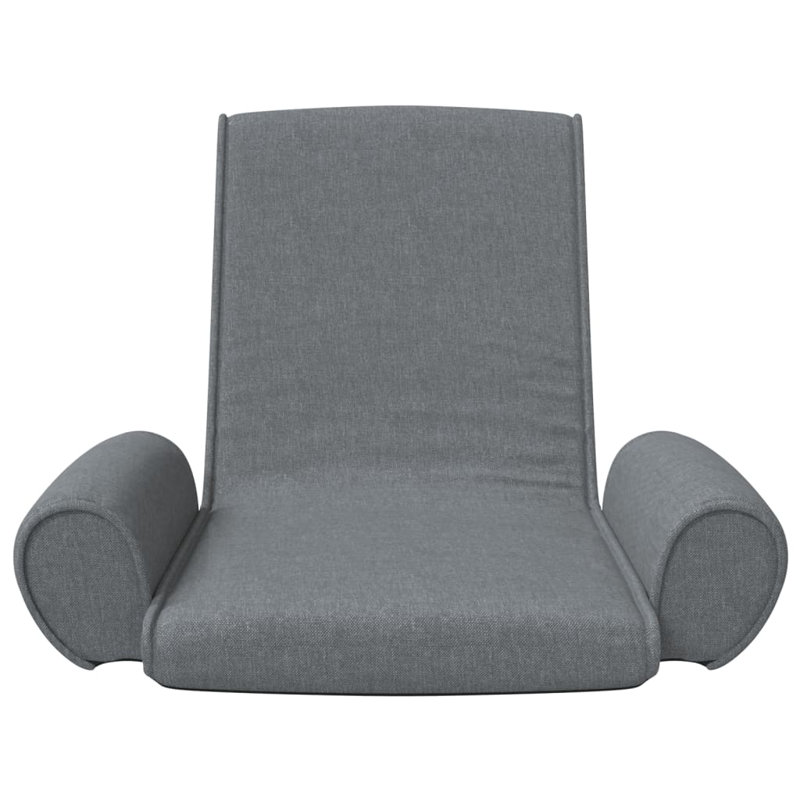 Tissu de chaise longue de plancher, Gris clair