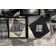 Tapis abstrait blanc / gris anthracite Tyka