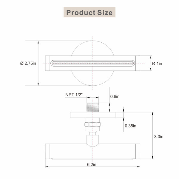 Dimensions du produit