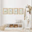White Floral Study Set