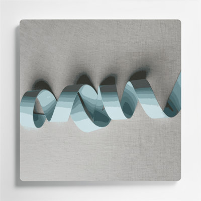 Minimalisme 88, art mural gris en métal
