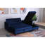 Comeaux 4 Seater Velvet Sofa Bed-1580618473