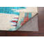 Tapis ivoire / bleu / rouge noué à la main de conception unique 4 pi 11 po x 7 pi 8 po New Age