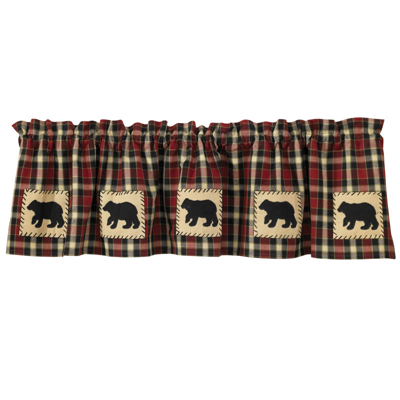 Deshawnda Cotton Tailored Window Valance