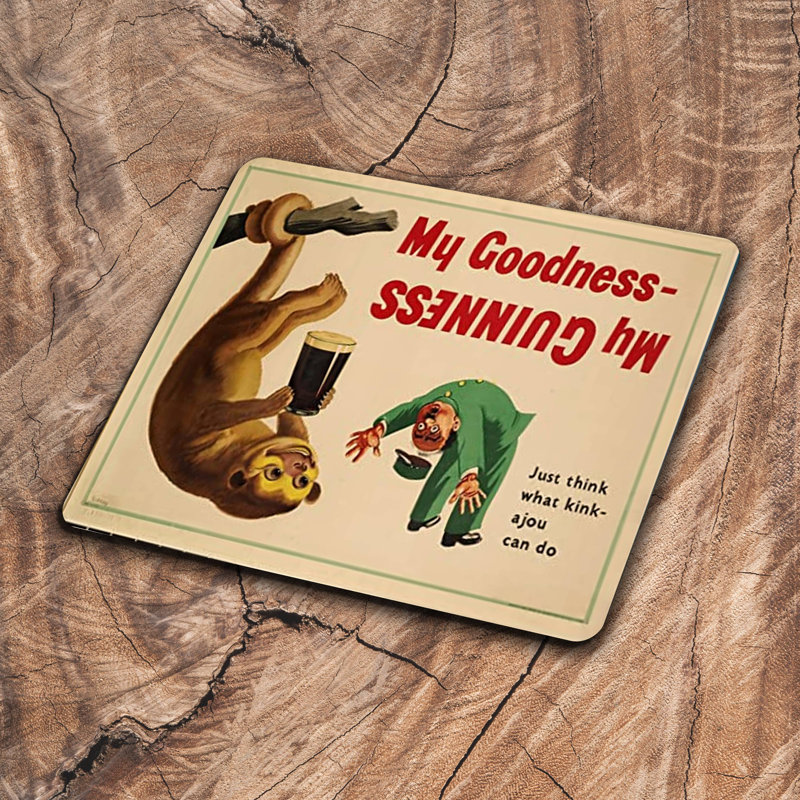 My Goodness My Guinness Just Think  Metal  Sign, 40cm H x 28cm W