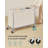 4-Section Laundry Basket With Wheels, 68.6 Gallons (260 L), Removable Liner