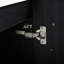 Meuble-lavabo autoportant 24 po en châtaignier noir - Assemblage facile requis Design contemporain