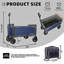 Convertible Folding Trolley With Storage-125205240