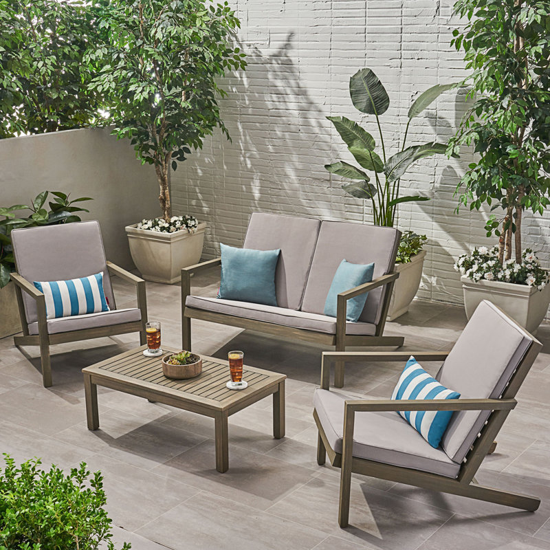 4Pc Outdoor Chat Set