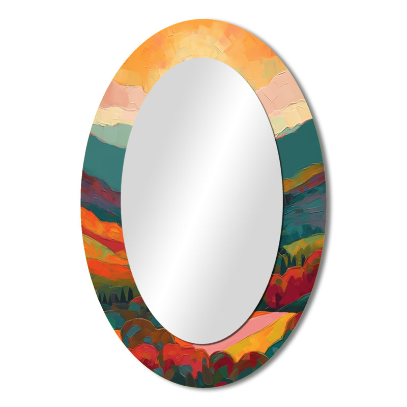 Miroir mural Sublime Sun, 36 po x 24 po