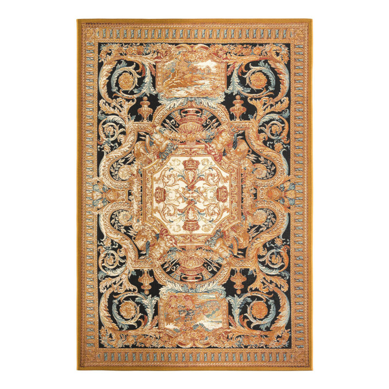 Tapis d'extérieur traditionnel, Rectangle 5 pi 3 po x 8 pi
